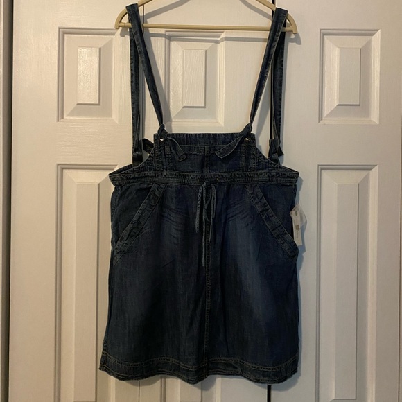 Pilcro Denim Overall Dress (Anthropologie) - Picture 4 of 8